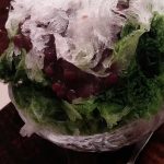 天然水氷のかき氷食べてきました。