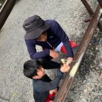 川遊び