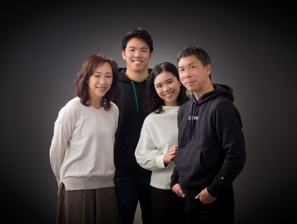 家族4人が揃うきっかけを作る事ができ、楽しい時間を過ごせてよかった